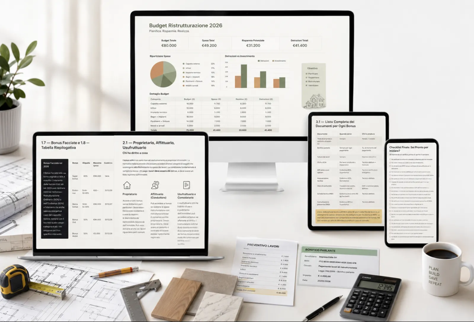 Pacchetto Premium House Cost — La guida completa alla ristrutturazione senza stress